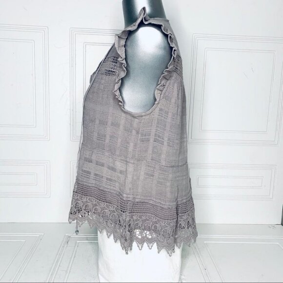 GYPSY 05 GLOBAL  VILLAGE TOP 100% COTTON BOHEMIAN CAMISOLE WOMEN SIZE SMA… - Picture 6 of 9